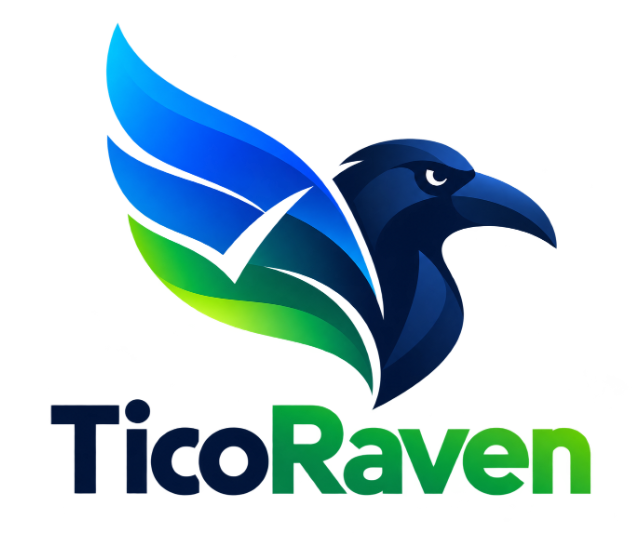 Logo de TicoRaven